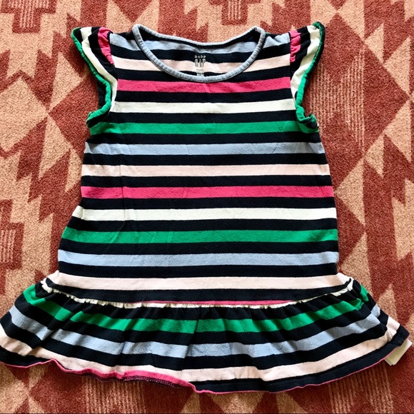 (4) GAP Shirt Skort Stripes Hearts 💕 Matching Set - Picture 7 of 8